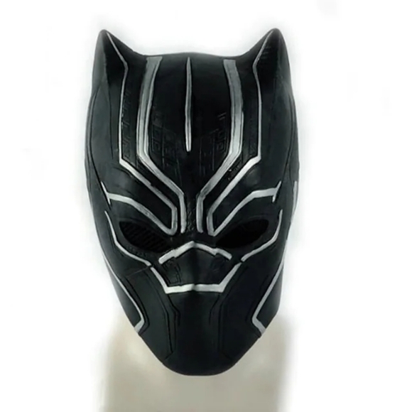 Diona j Other - Black Panther Costume Latex Head Face Mask Halloween Adult
